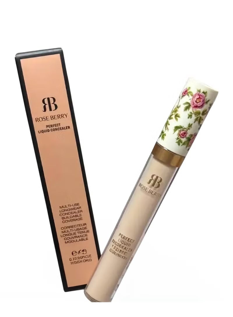 Rose Berry Perfect Liquid Concealer - Shade 02 - Image 1